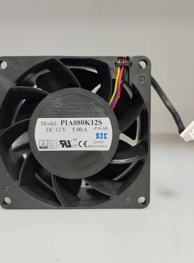 Foxconn/富士康 8038 12V 5A PIA080K12S 大风量 机箱风扇散热