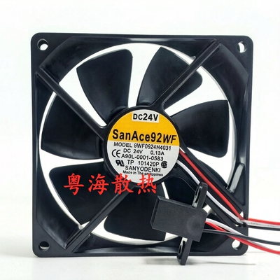 9WF0924H4031 A90L-0001-0583 24V 0.13A 原装发那科系统防水风扇