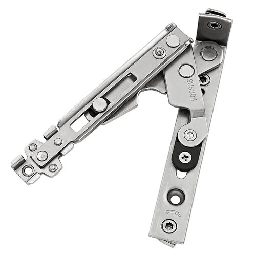 断桥铝合金平开门窗隐藏合页304不锈钢隐形铰链推拉窗户防风撑杆