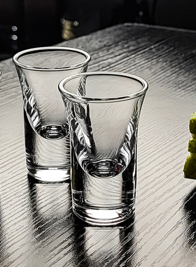 2026新款水晶玻璃小酒杯白酒杯家用轻奢高档25ml毫升半两五钱5钱