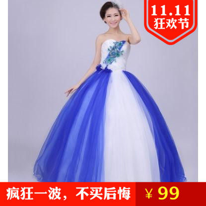 Shanghai Lease Color yarn Wedding dress Bel Canto full dress Photography theme Show thin Arts exam Bel Canto Solo Evening party Pompous skirtin the Women's clothing/Boutique , Wedding/Cheongsam/Formal dress , Formal dress/Evening  category - from Buy2taobao.com to provide professional Taobao agent buy service