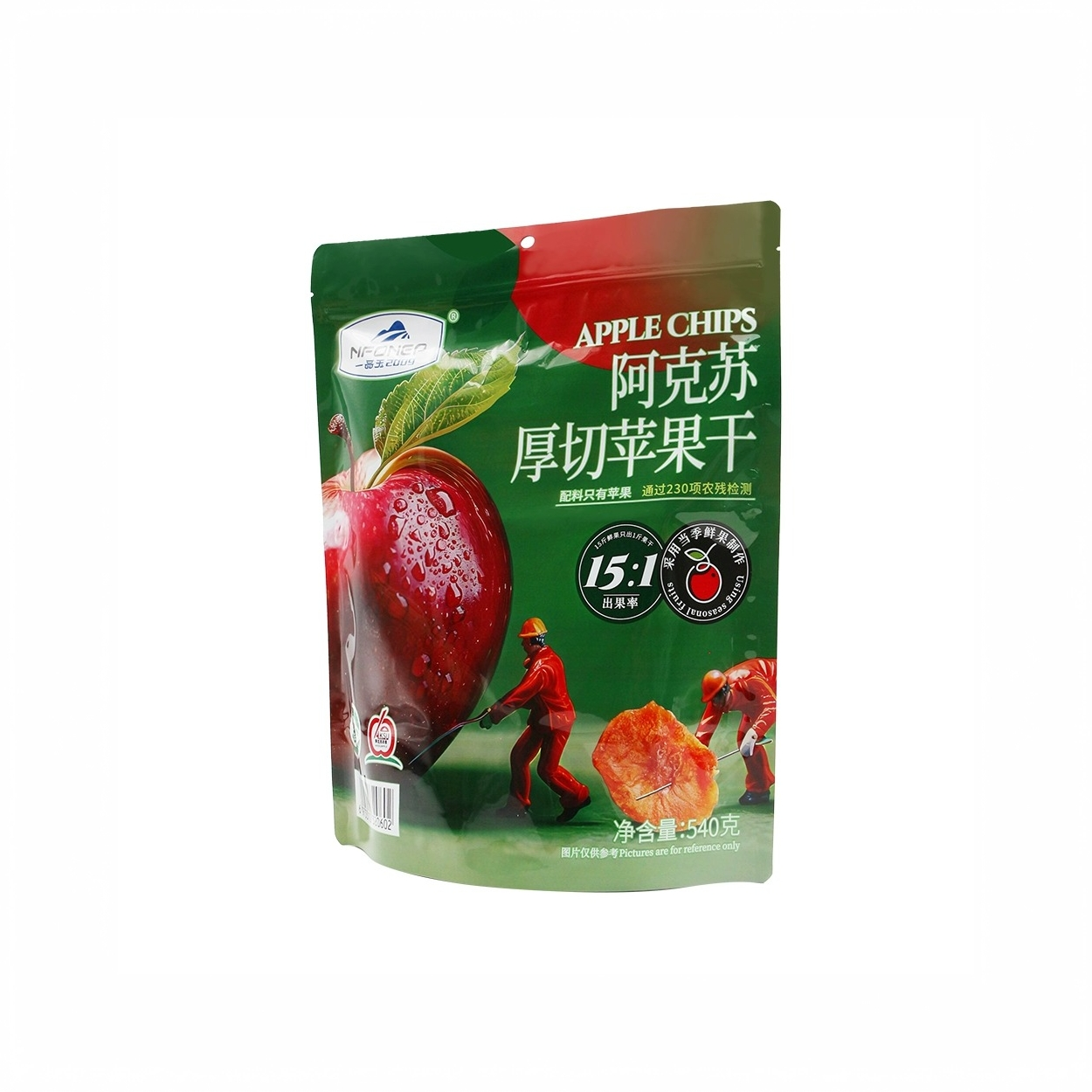 盒马会员店代购 一品玉 阿克苏厚切苹果干 0添加配料只有苹果