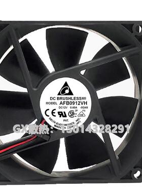 台达AFB0912L/M/H/HH/VH/DH/ DC12V 9CM静音双滚珠大风量散热风扇