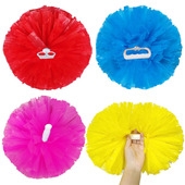 舞蹈手花亚光啦啦队手摇花啦啦操花球拉拉队健美操彩球大号跳舞花