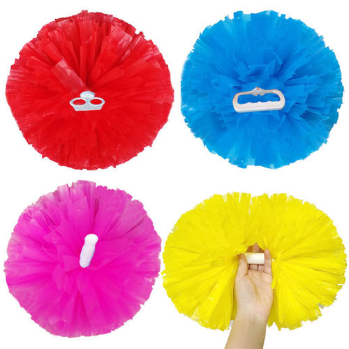 舞蹈手花亚光啦啦队手摇花啦啦操花球拉拉队健美操彩球大号跳舞花