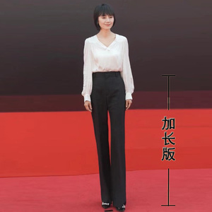 高腰休闲高品质挺括阔腿裤