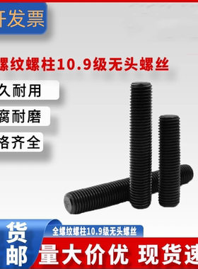 10.9级全螺纹35CrMO全牙螺柱HG20634  M12M14M16M20M24M27M30M36