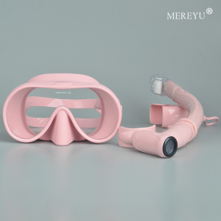 非浮潜三宝面镜面罩装 备防水防雾全套男女 呼吸管套装 潜水镜全干式