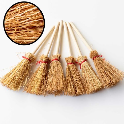 Dollhouse 微缩食玩场景模型 小布娃娃屋配件 迷你大号扫把扫帚