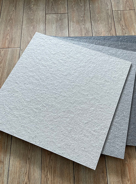 通体颗粒粗犷石纹瓷砖户外庭院别墅防滑灰色麻面仿古院子自铺阳台