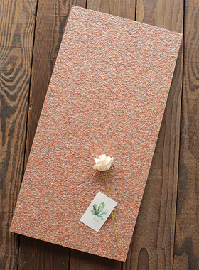 黄色白色花岗岩瓷砖荔枝面加厚地砖300X600广场花园路面砖地铺石