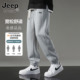 卫裤 男青少年裤 子2026新款 JEEP吉普秋冬季 潮流男宽松男生休闲长裤