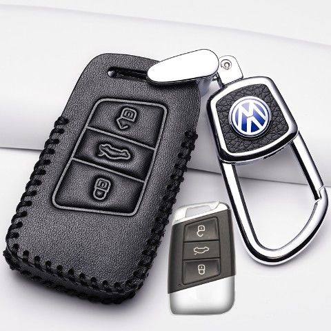 大众帕萨特真皮新能源钥匙包