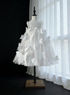 亲子走秀服装手工环保衣服