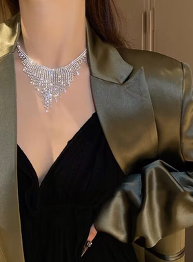 高级感欧美时尚夸张个性潮颈链女