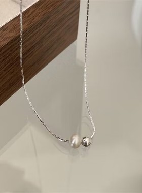 轻奢简约项链个性气质锁骨链