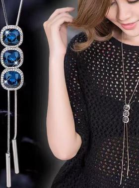 奢华气质毛衣链轻奢百搭配饰