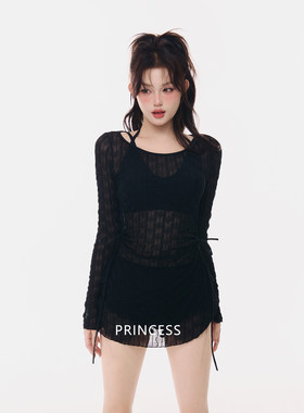 在逃公主2025新款泳衣女士比基尼三件套高级感纯欲海边度假泡温泉