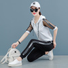 Sportswear suit Spring and summer 2019 new pattern pure cotton fashion temperament half sleeve Jacobs leisure time Sweater Two piece set
