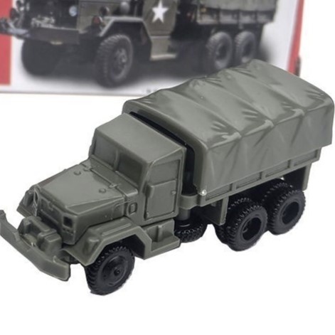 M35卡车坦克装甲车1/144模型中德俄4D拼装玩具t34男孩99沙盘摆件