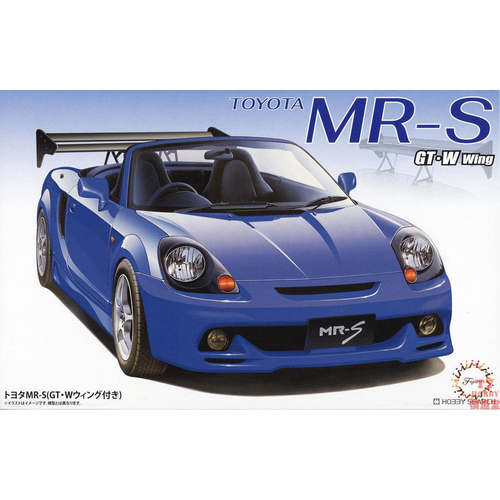富士美 FUJIMI1/24 拼装车模 Toyota MR-S 带双层GT尾翼 04819