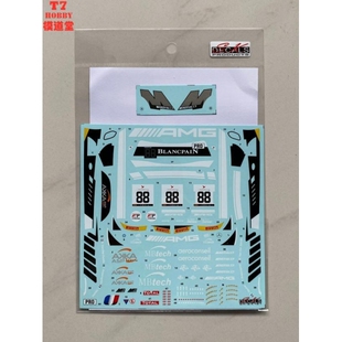 SK DECALS水贴1/24 Mercedes AMG GT SPA 24H 16 #88 AKK SK24121