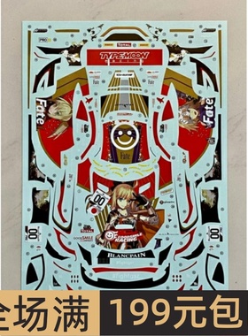 SK Decals模型水贴1/24 Mercedes AMG GT 2019 Final VER SKCS021