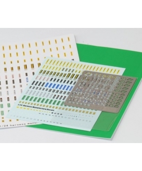 T2M 蚀刻 改造 1/24 赛车 安全带 套装 高级版A 绿色 5003A