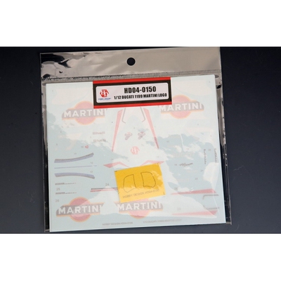 HobbyDesign 模型水贴 1/12 Ducati 1199 Martini HD04-0150