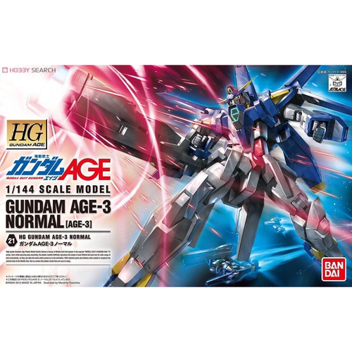 特价万代拼装模型HG 21 1/144 AGE-3 AGE-3NORMAL普通型