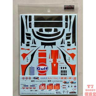 FLe SK24187 Gulf 2018 mans RSR 911 Porsche Decals水贴1