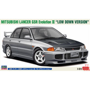 拼装 车模三菱LANCER GSR 长谷川 III低趴版 EVOLUTION 20782