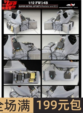 TopStudio 1/12 FW14b 模型 散热器&ECU改造件 配田 TD23276