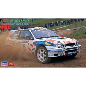 长谷川 1/24 拼装车模 Toyota Corolla WRC `1998 英国站 20438