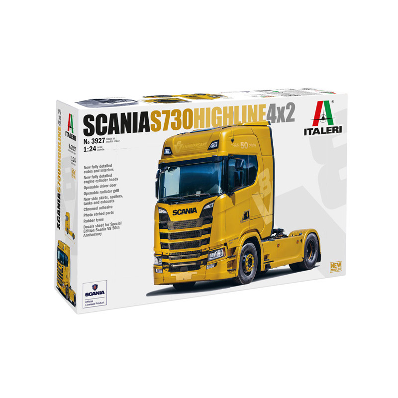 伊达雷利 1/24 斯堪尼亚 SCANIA S730 HIGHLINE4x2 拖头 3927