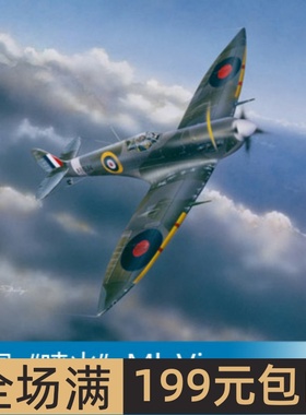 小号手 1/24 英国“喷火”Mk.Vi 02413