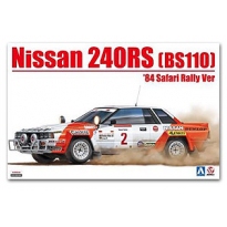 BEEMAX 1/24拼装车模 NISSAN 240RS '84 Safari Rally Ver.B24014