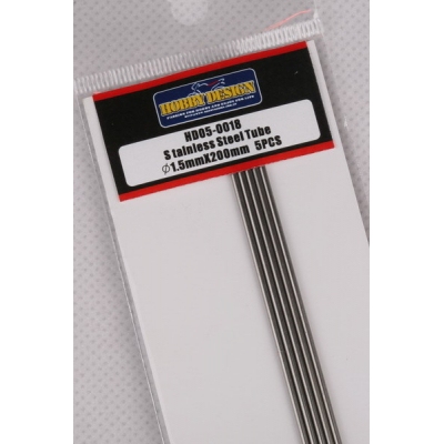 HobbyDesign 不锈钢 模型改造管 1.5*200mm HD05-0018