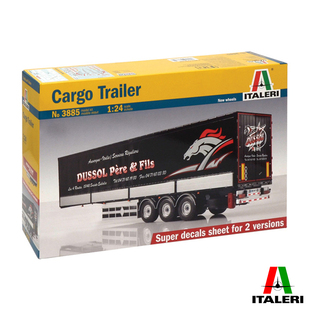 ITALERI/伊达雷利 1/24 货运挂车  3885 拼装模型