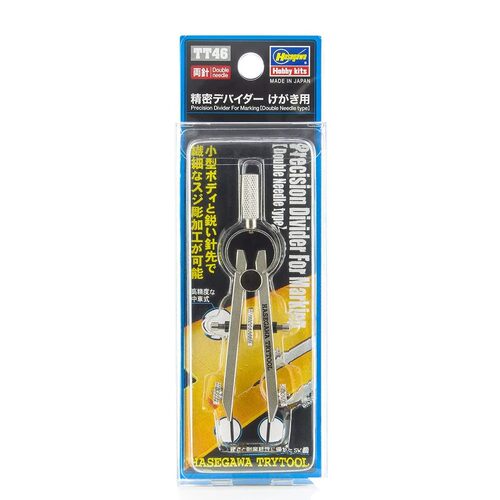 长谷川 模型工具 精密圆规刻针 双针型 71546 TT46