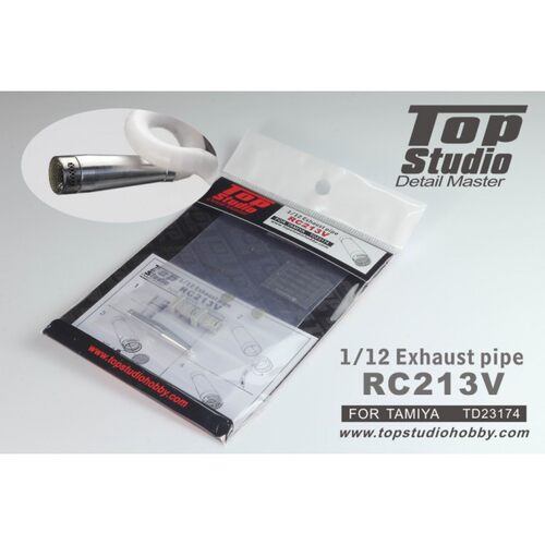 TopStudio 模型改造件 1/12 Honda RC213V/RC211V 排气管 TD23174