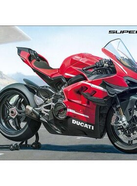 田宫 1/12 摩托拼装模型DUCATI SUPERLEGGERA V4 带赛车套装14143