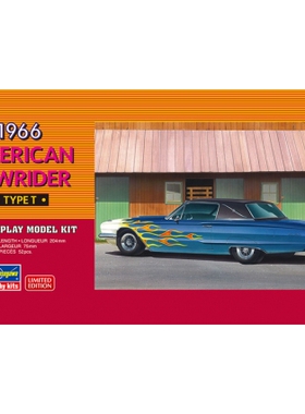 长谷川 1/24 拼装车模 1966 American Lowrider TypeT 20379