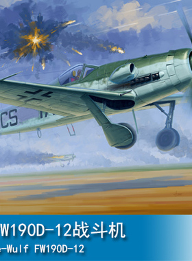 小号手HOBBY BOSS 1/48 德FW190D-12战斗机 81719