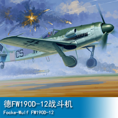 小号手HOBBY BOSS 1/48 德FW190D-12战斗机 81719