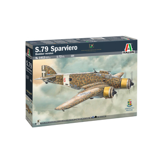 伊达雷利 1/72 S.79 Sparviero “食雀鹰”中型轰炸机 1412