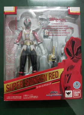 特价 万代SHF 超级真剑红 侍战队 剧场版 高达 HYPER