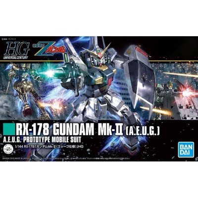 特价 万代HGUC 193 RX-178 GUNDAM Mk-Ⅱ奥古MK2 白兔新生版高达
