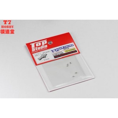 特价TopStudio 模型改造件1/12 Air Valve 气嘴 TD23266