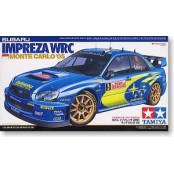 现货田宫拼装汽车模型 1/24 IMPREZAWRC赛车跑车 24281